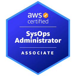 AWS Certified SysOps Administrator – Associate badge